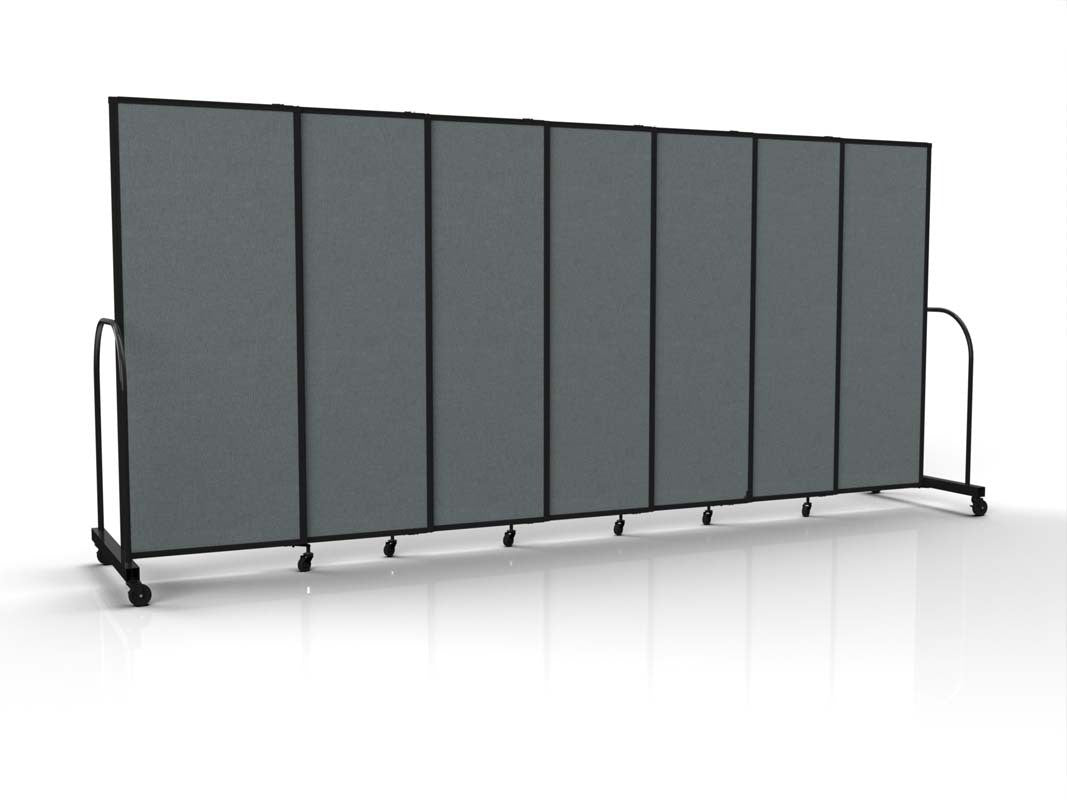 Straightflex Sliding Divider Freestanding - Fabric