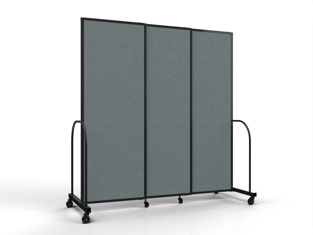 Straightflex Sliding Divider Freestanding - Fabric