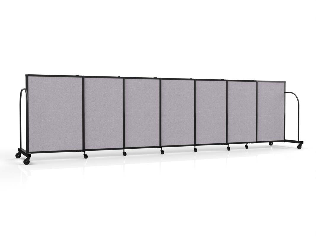Straightflex Sliding Divider Freestanding - Fabric