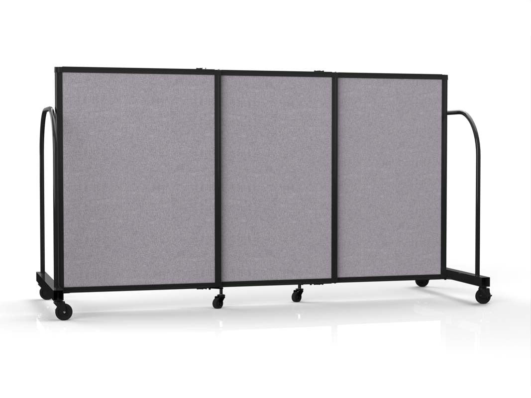 Straightflex Sliding Divider Freestanding - Fabric