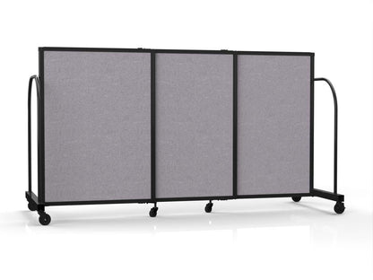 Straightflex Sliding Divider Freestanding - Fabric