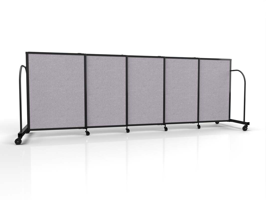 Straightflex Sliding Divider Freestanding - Fabric