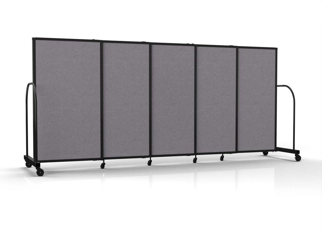 Straightflex Sliding Divider Freestanding - Fabric