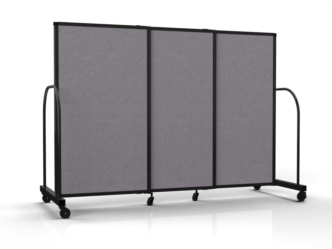 Straightflex Sliding Divider Freestanding - Fabric