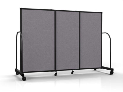 Straightflex Sliding Divider Freestanding - Fabric