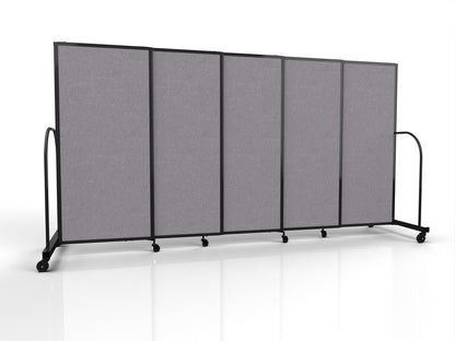 Straightflex Sliding Divider Freestanding - Fabric