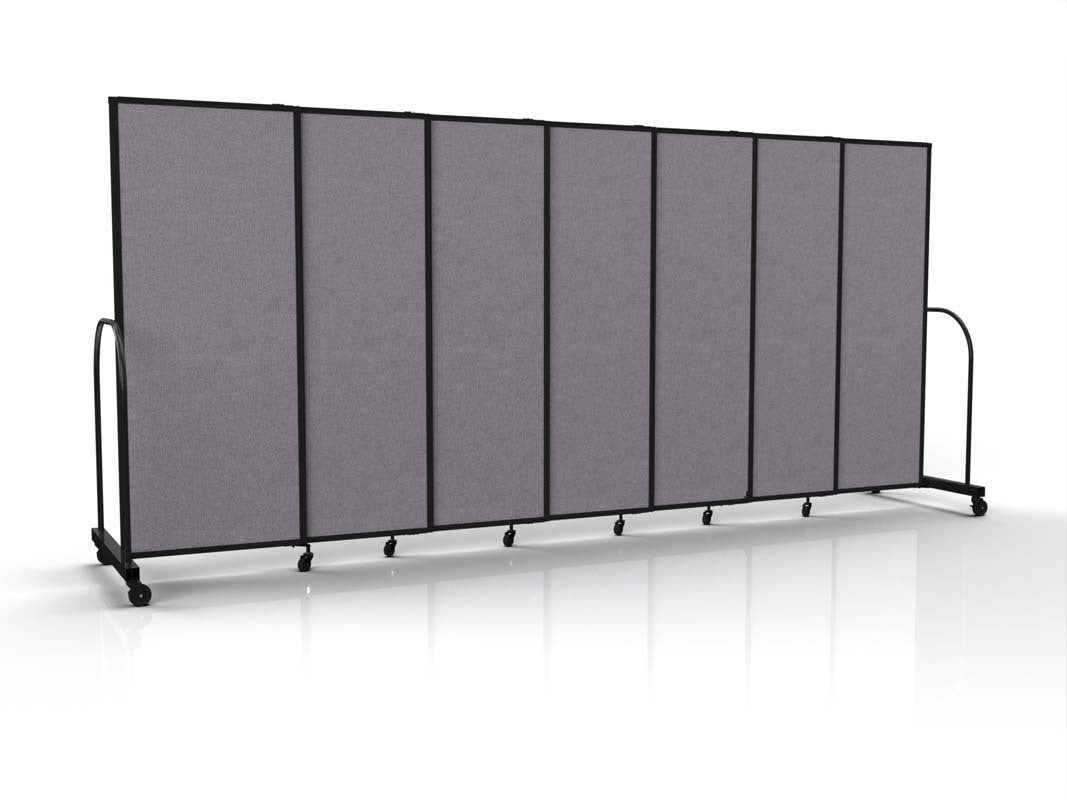 Straightflex Sliding Divider Freestanding - Fabric
