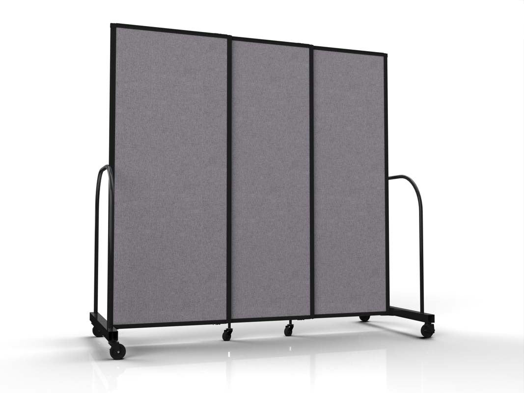 Straightflex Sliding Divider Freestanding - Fabric