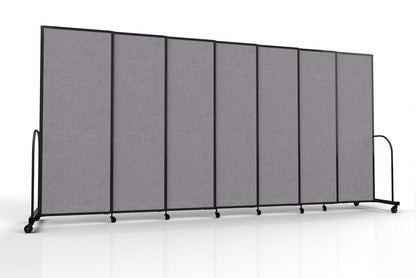 Straightflex Sliding Divider Freestanding - Fabric
