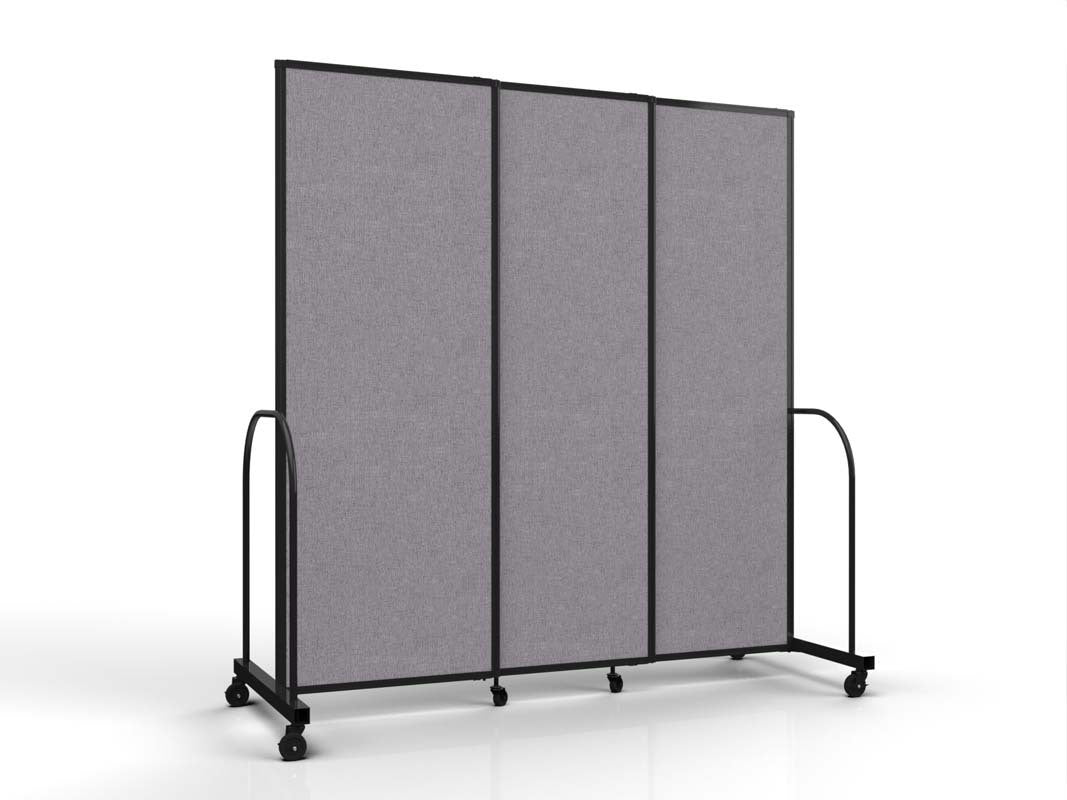 Straightflex Sliding Divider Freestanding - Fabric