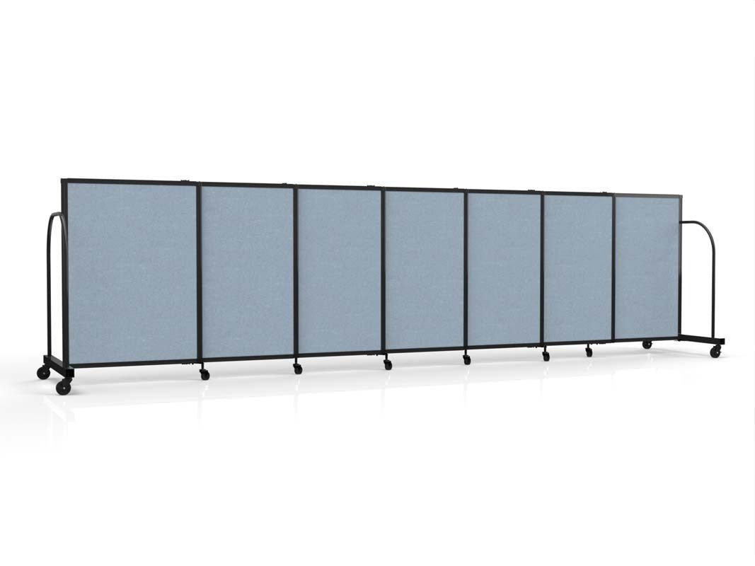 Straightflex Sliding Divider Freestanding - Fabric