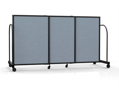 Straightflex Sliding Divider Freestanding - Fabric