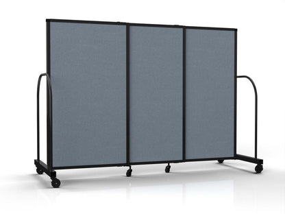 Straightflex Sliding Divider Freestanding - Fabric