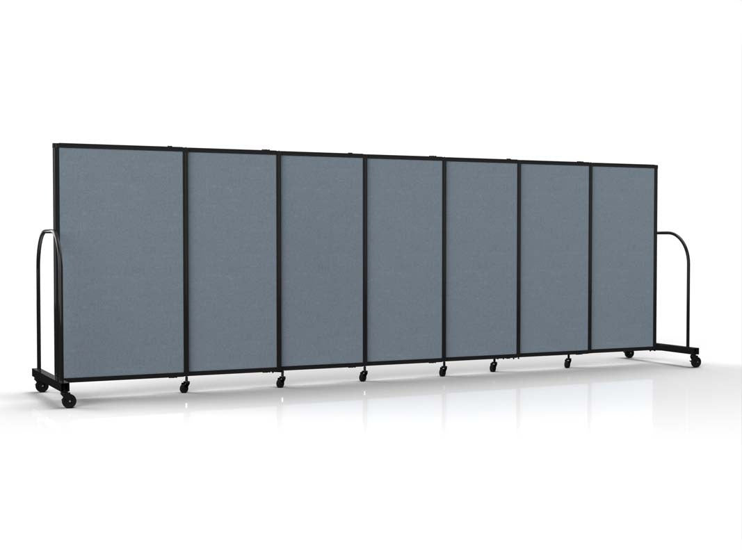 Straightflex Sliding Divider Freestanding - Fabric