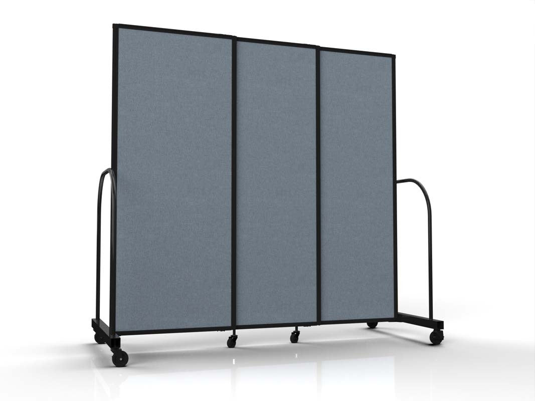 Straightflex Sliding Divider Freestanding - Fabric