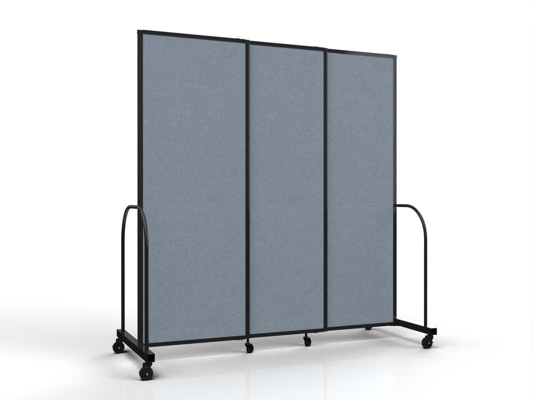 Straightflex Sliding Divider Freestanding - Fabric