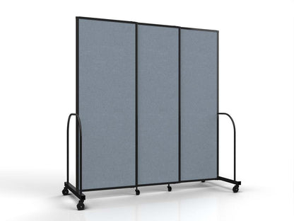 Straightflex Sliding Divider Freestanding - Fabric