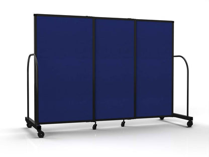 Straightflex Sliding Divider Freestanding - Fabric