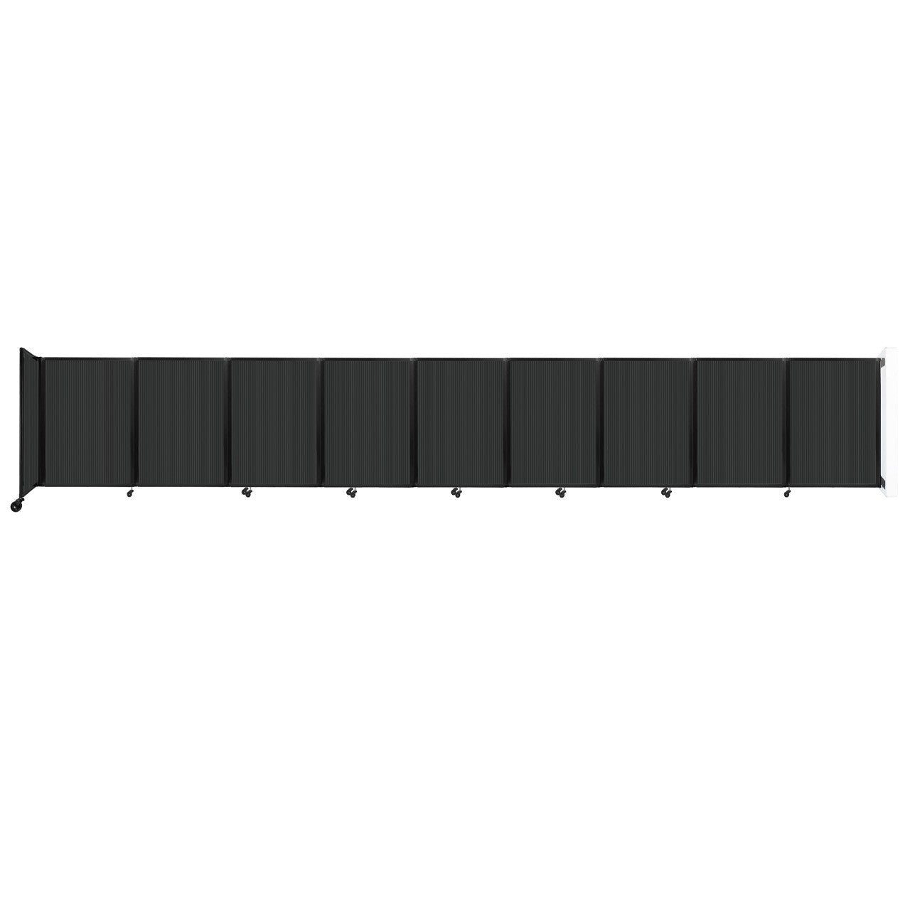 The Room Divider 360 Folding Partition, Wall-Mounted