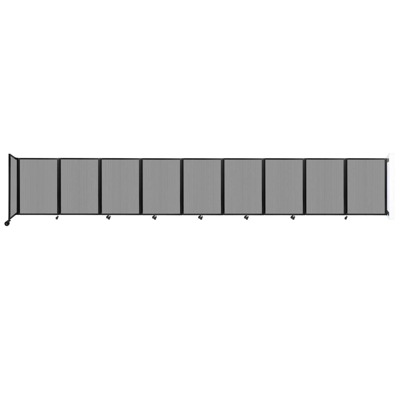 The Room Divider 360 Folding Partition, Wall-Mounted