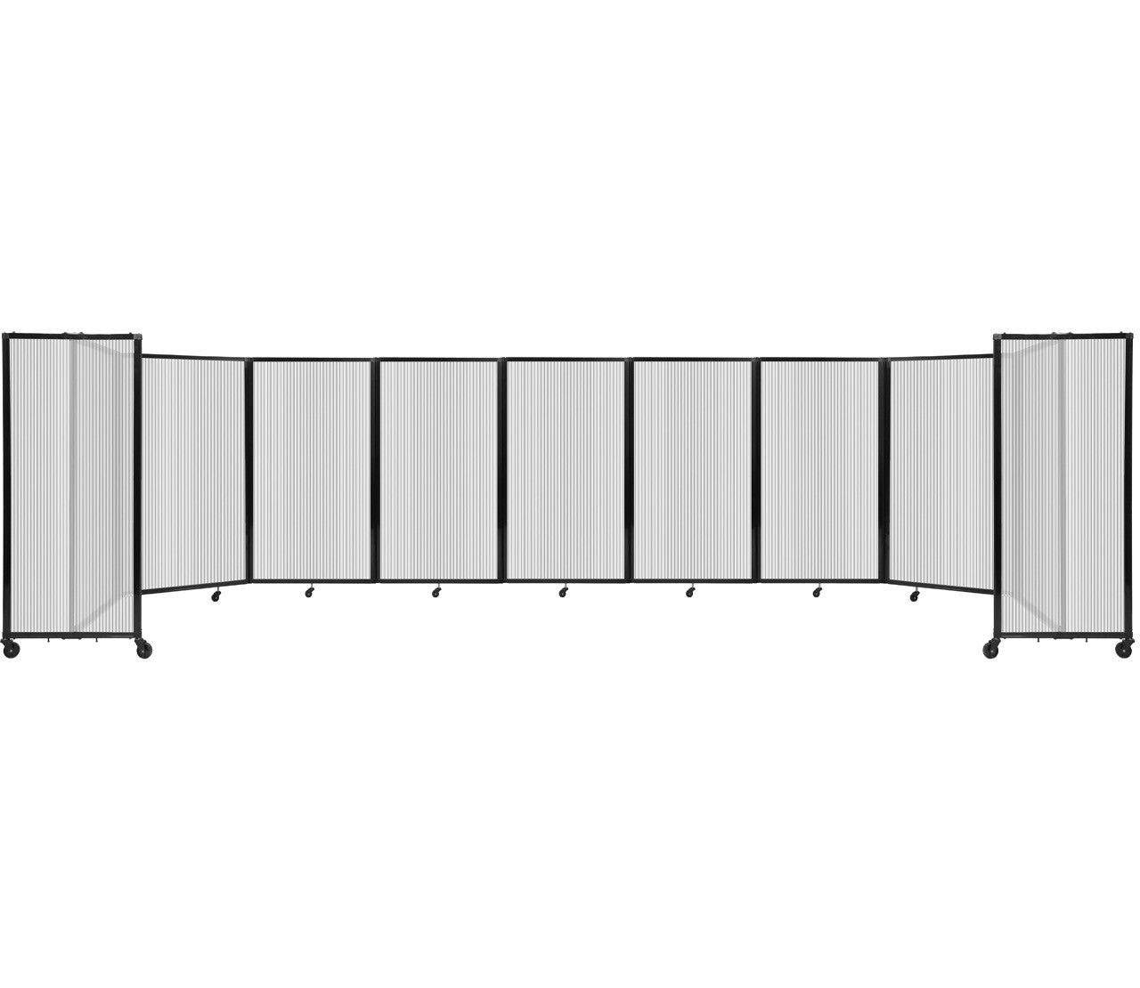 Polycarbonate Room Divider 360 Folding Portable Partition