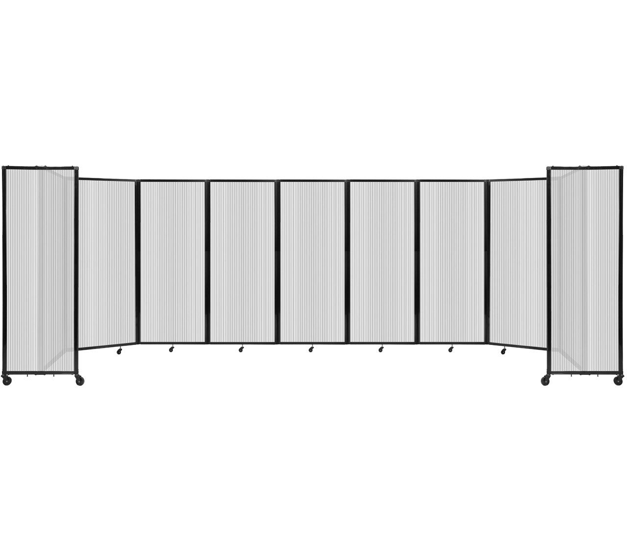 Polycarbonate Room Divider 360 Folding Portable Partition