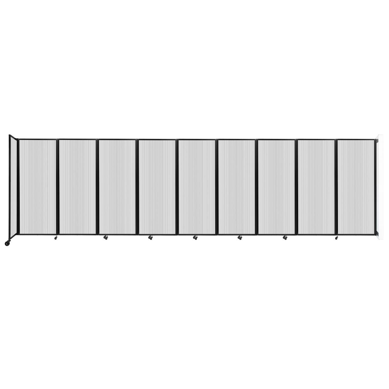 The Room Divider 360 Folding Partition, Wall-Mounted