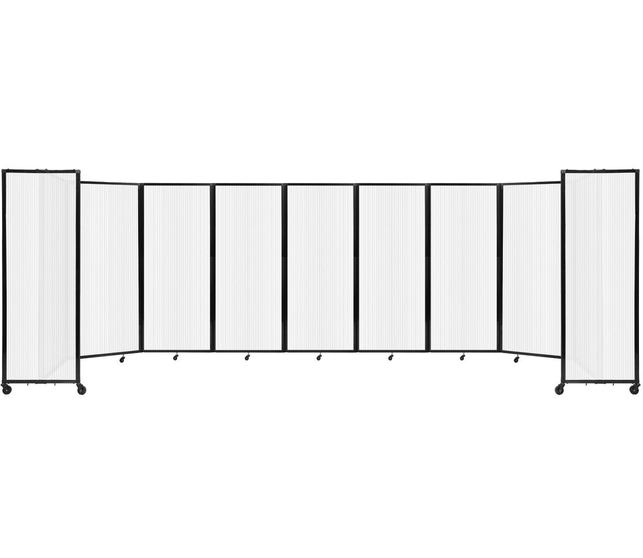 Polycarbonate Room Divider 360 Folding Portable Partition