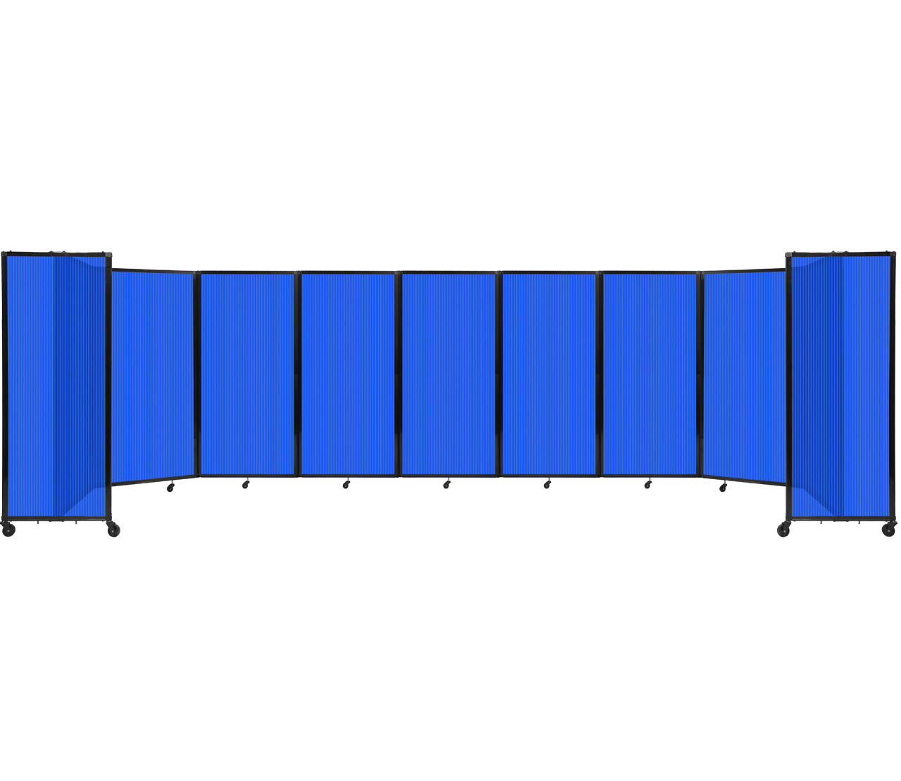 Polycarbonate Room Divider 360 Folding Portable Partition