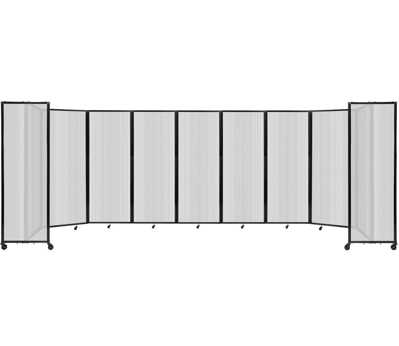 Polycarbonate Room Divider 360 Folding Portable Partition