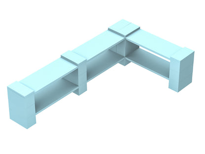 EverBlock® Corner Shelving Kit