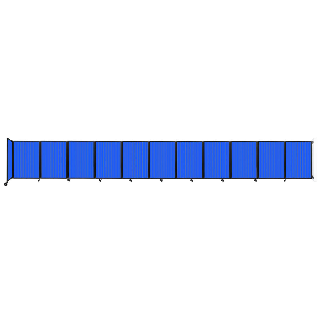 The Room Divider 360 Folding Partition, Wall-Mounted