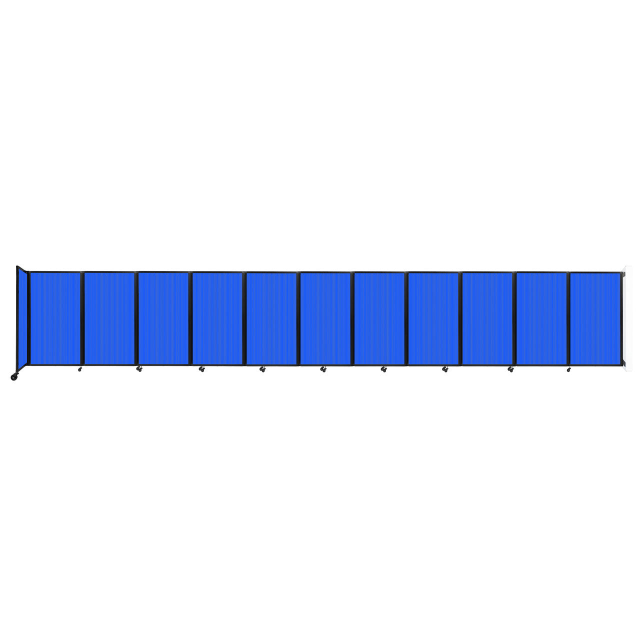 The Room Divider 360 Folding Partition, Wall-Mounted