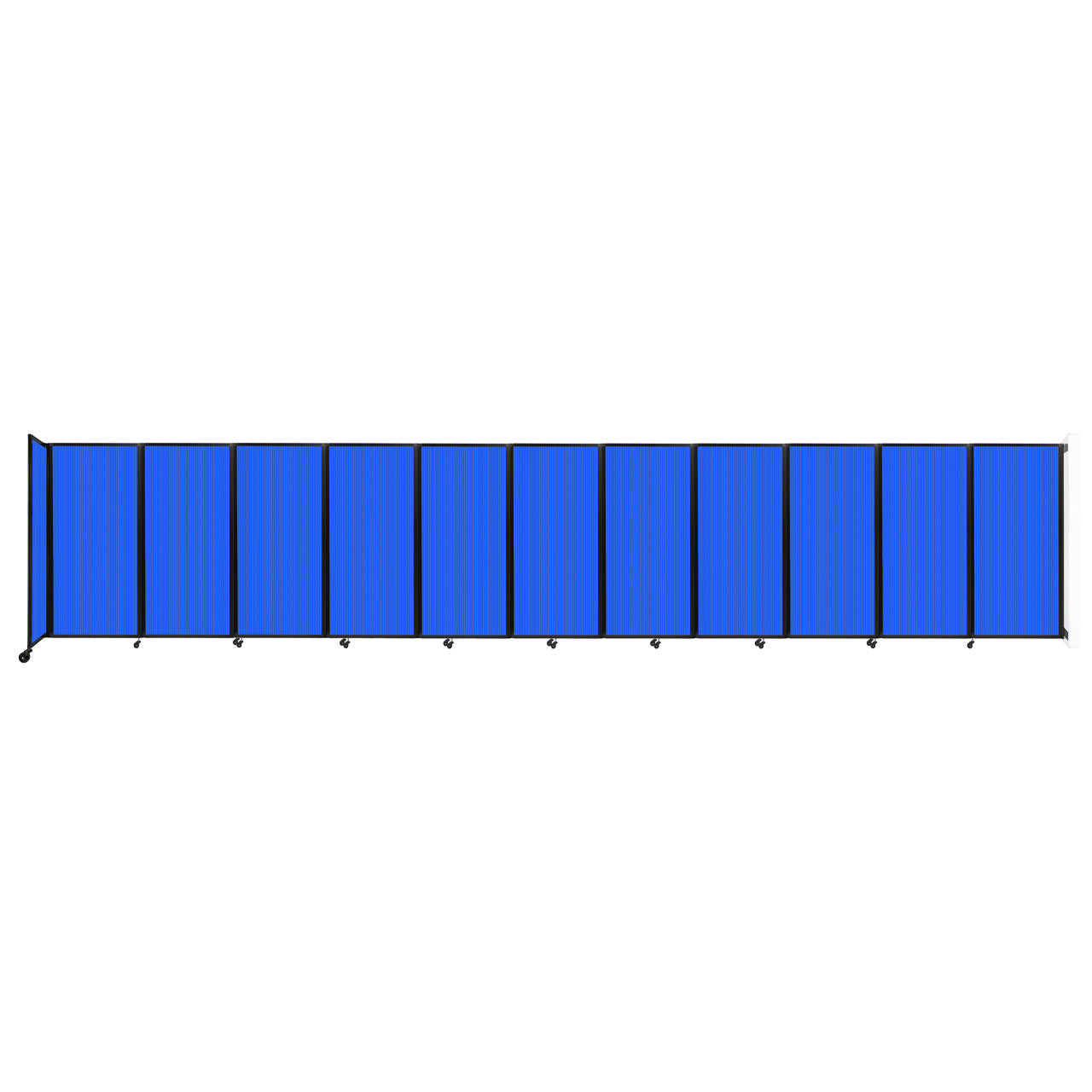 The Room Divider 360 Folding Partition, Wall-Mounted