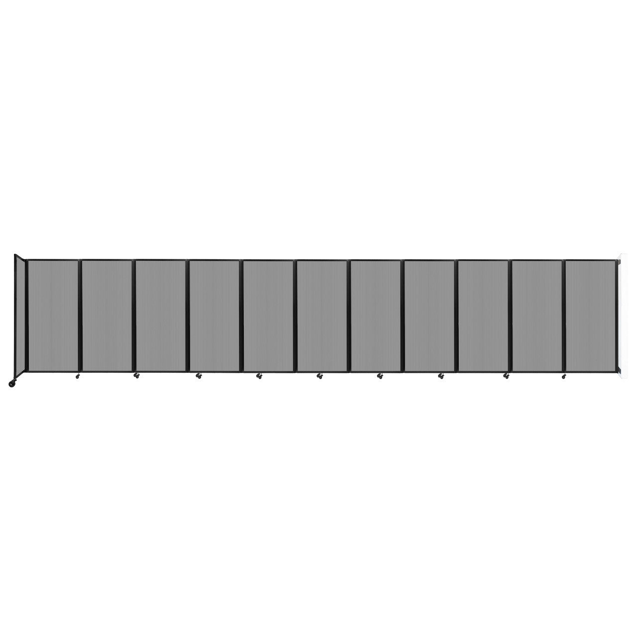 The Room Divider 360 Folding Partition, Wall-Mounted