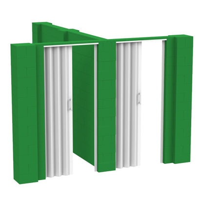 EverBlock® T-Shaped Wall Kit With Doors