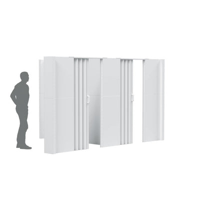 EverPanel® T-Shaped Wall Kit with 2 Doors