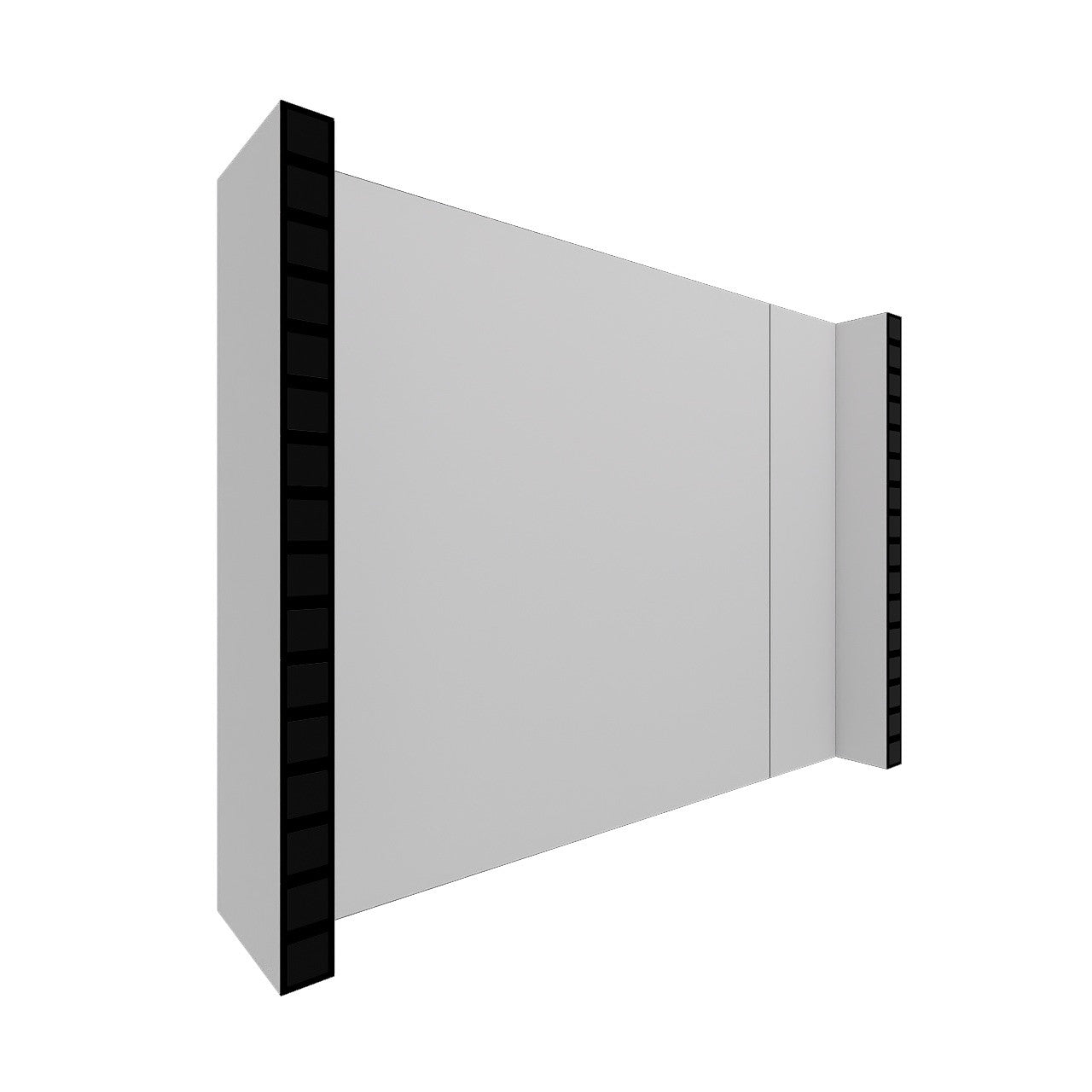 EverPanel® Simple Wall Kit - Black Trim
