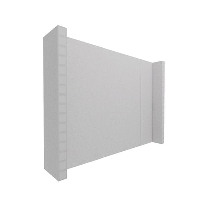 EverPanel® Simple Wall Kit - White Trim