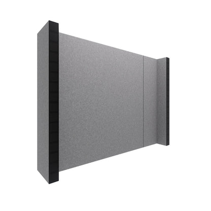 EverPanel® Simple Wall Kit - Black Trim