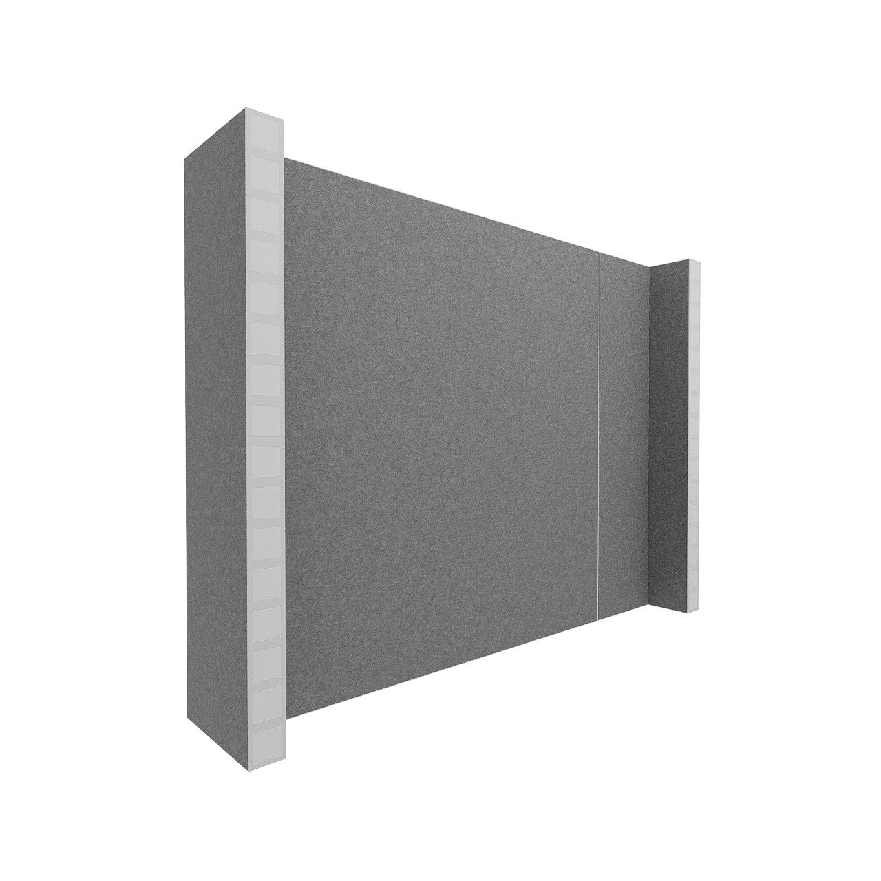 EverPanel® Simple Wall Kit - White Trim