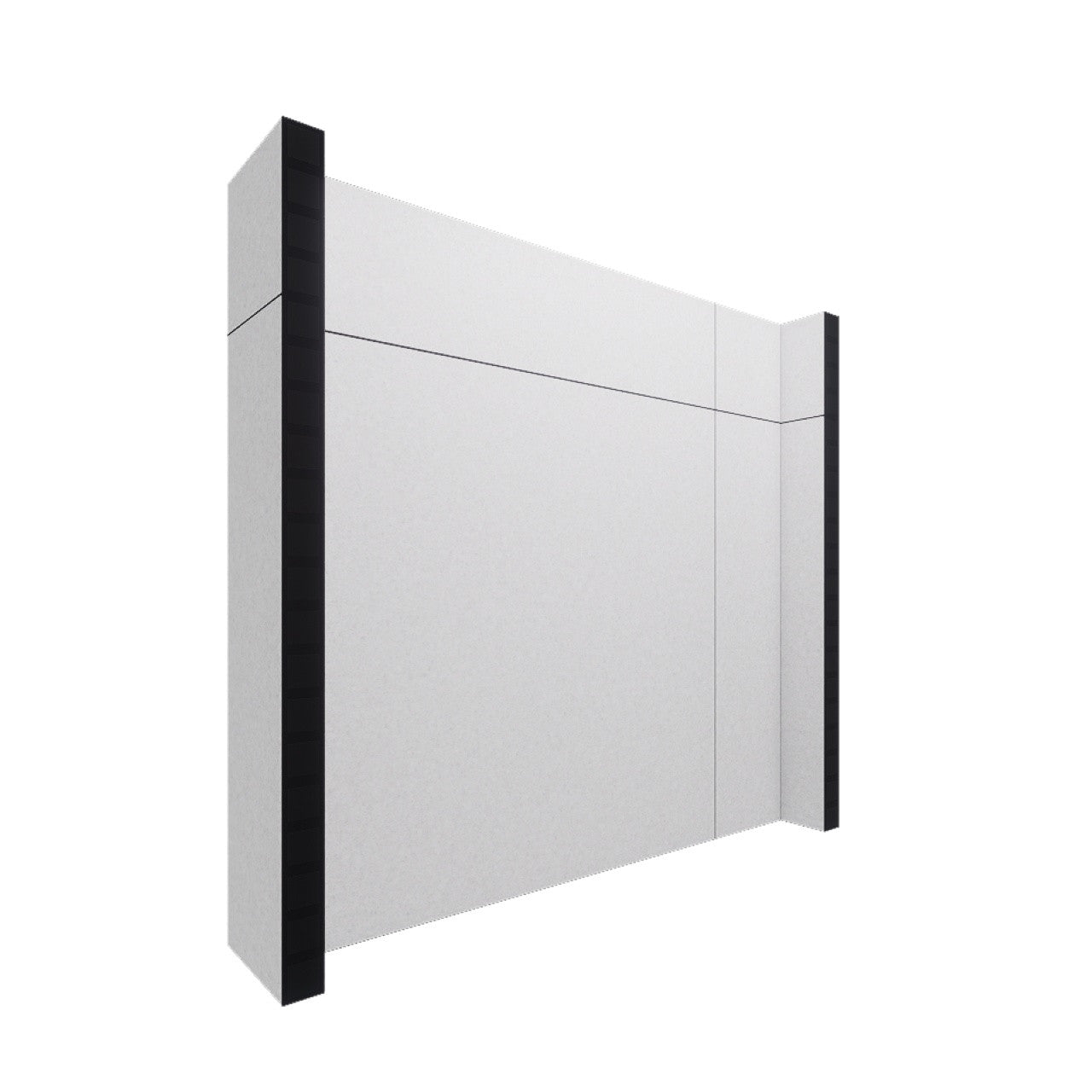 EverPanel® Simple Wall Kit - Black Trim