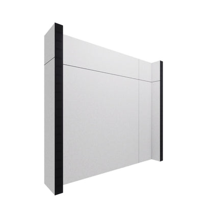 EverPanel® Simple Wall Kit - Black Trim