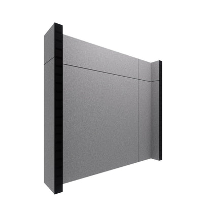 EverPanel® Simple Wall Kit - Black Trim