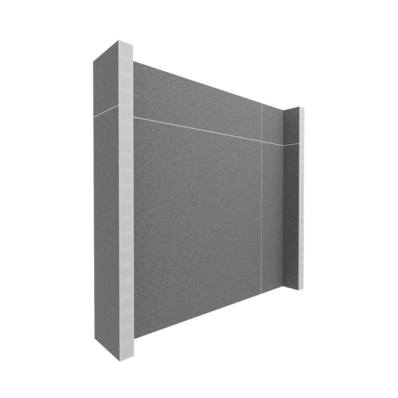 EverPanel® Simple Wall Kit - White Trim