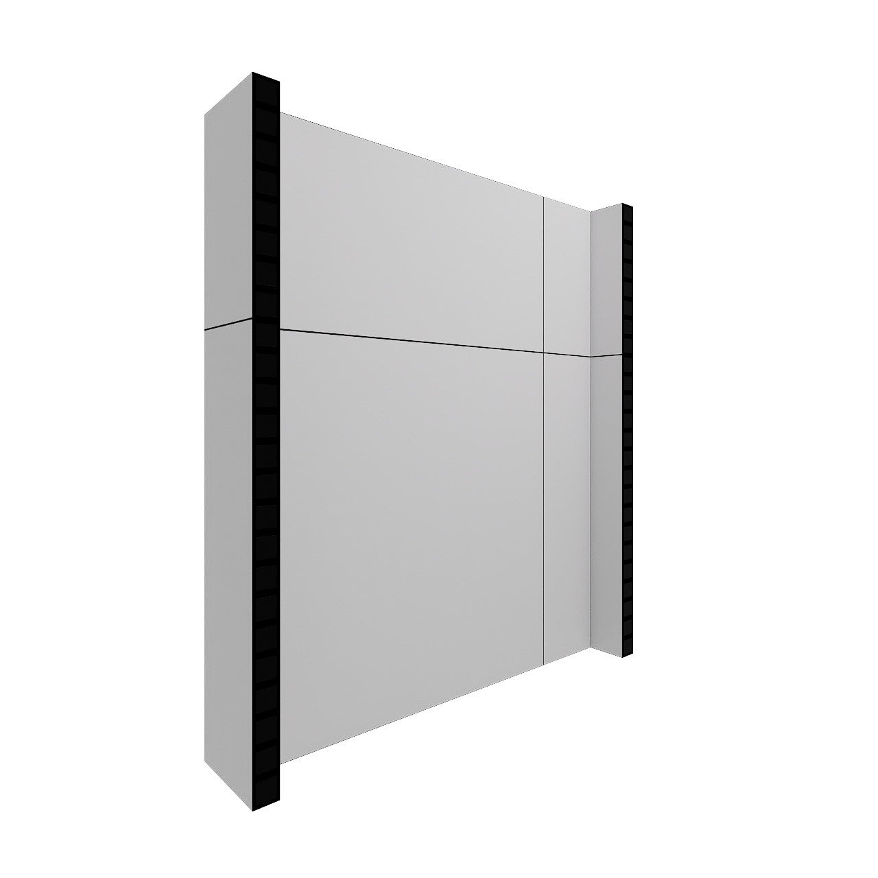 EverPanel® Simple Wall Kit - Black Trim