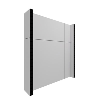 EverPanel® Simple Wall Kit - Black Trim