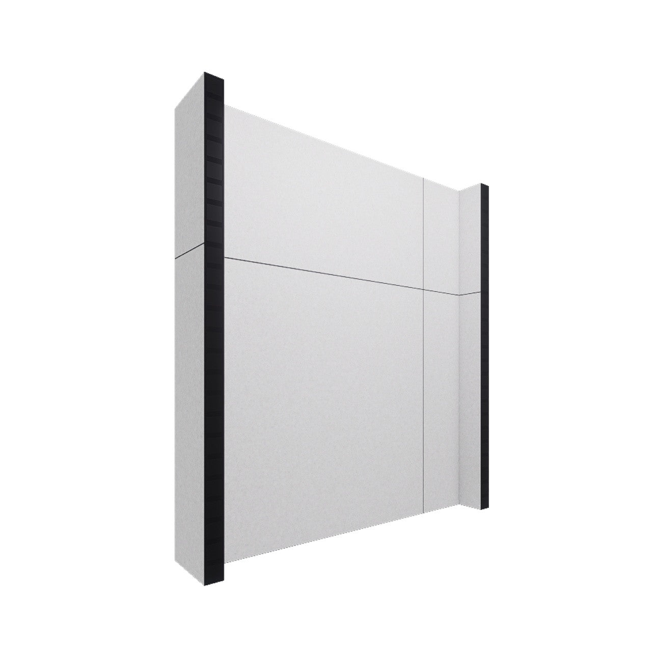 EverPanel® Simple Wall Kit - Black Trim