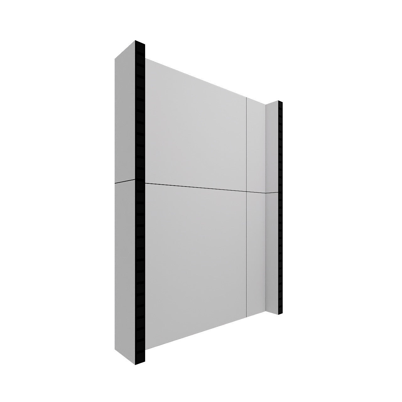 EverPanel® Simple Wall Kit - Black Trim