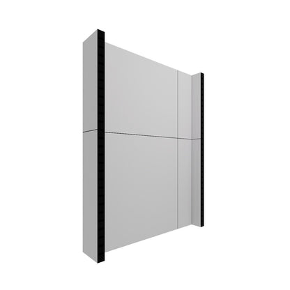 EverPanel® Simple Wall Kit - Black Trim